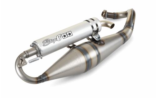 Exhaust Stage6 Pro Replica MK2 Alu Piaggio