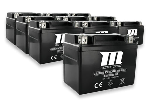 10x SLA Battery SLA4L-BS / 12V 5Ah +25%