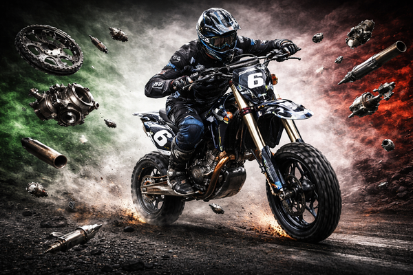 MOTOROWER Z PRZEKŁADNIĄ